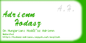 adrienn hodasz business card